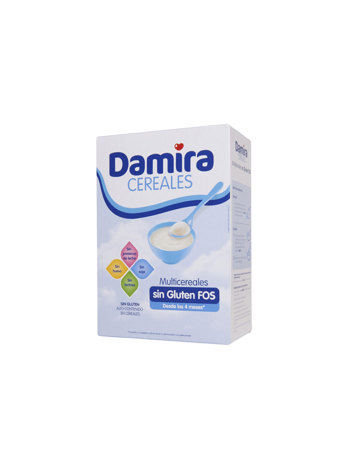 Damira cereales sin gluten con fos