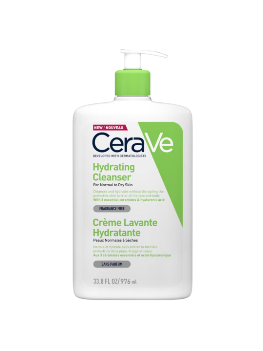Cerave limpiadora hidratante 976ml