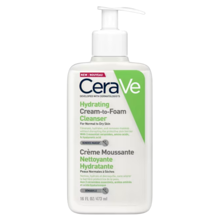 Cerave gel limpiador cream to foam 473ml