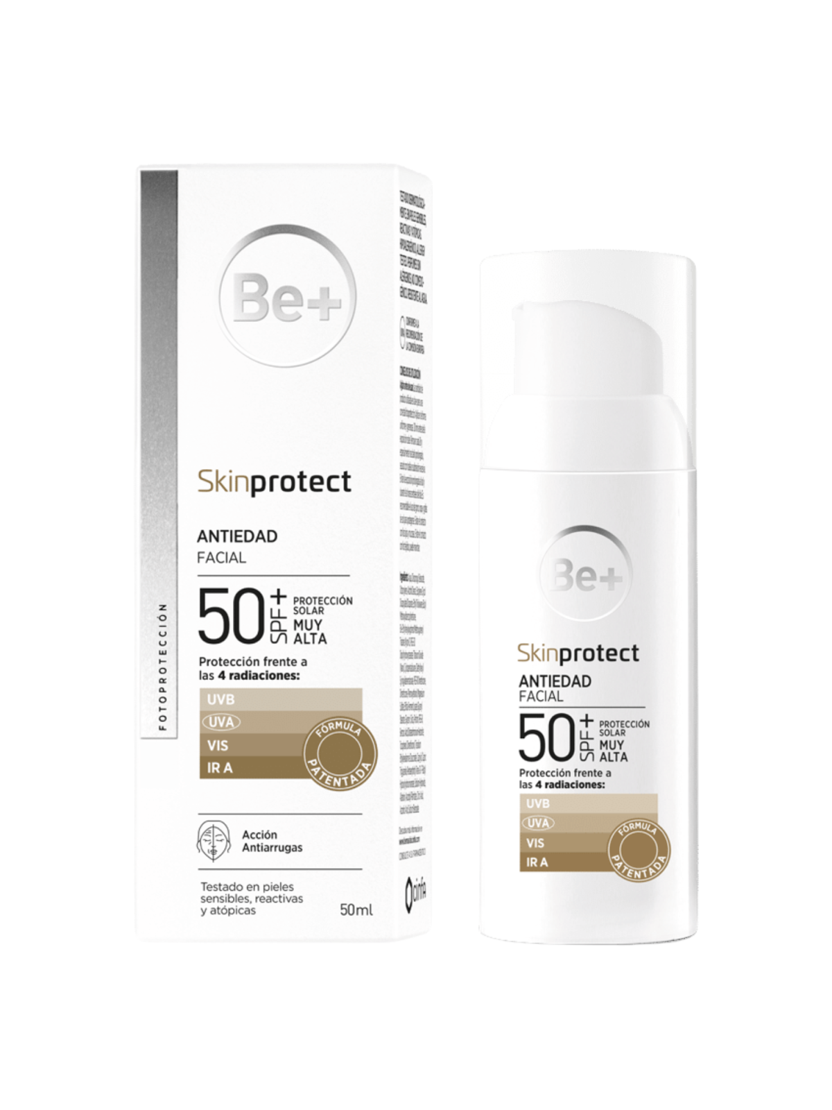 BE+ SKIN PROTECT ANTIEDAD FACIAL 1 ENVASE 50 ML