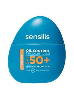 Sensilis Oil Control SPF50+ con color Medium