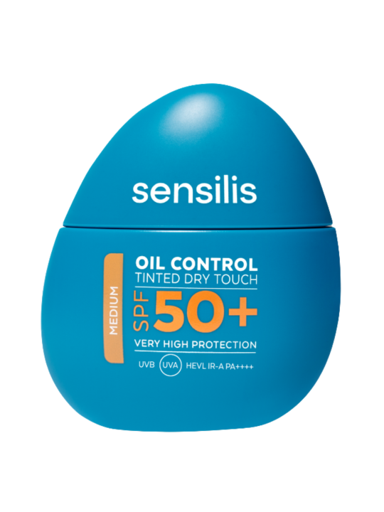 Sensilis Oil Control SPF50+ con color Medium