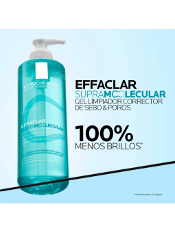 La Roche-Posay Effaclar Supramolecular Gel Limpiador 400 ml