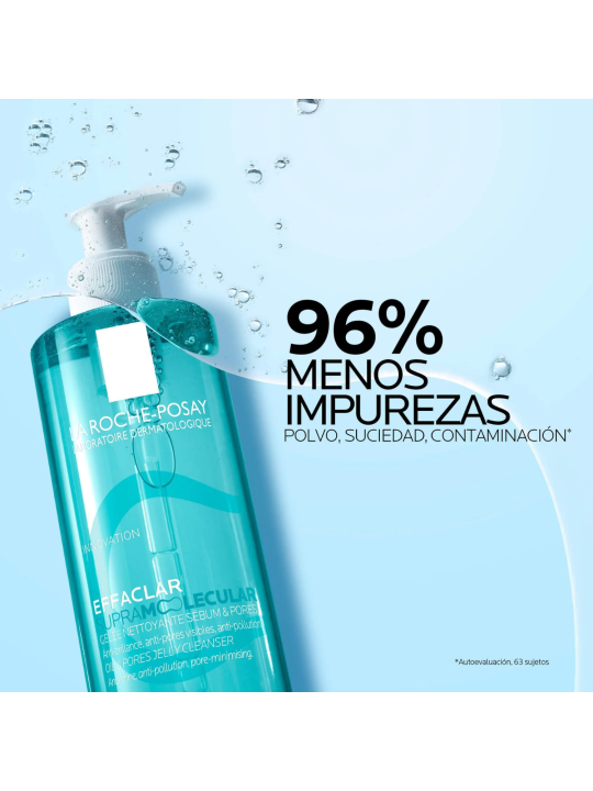 La Roche-Posay Effaclar Supramolecular Gel Limpiador 400 ml