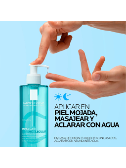 La Roche-Posay Effaclar Supramolecular Gel Limpiador 400 ml
