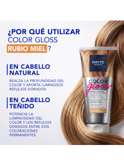 Phyto Color Gloss Rubio Miel Mascarilla 200 ml