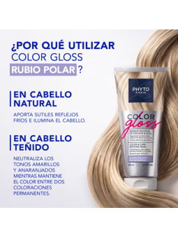 Phyto Color Gloss Rubio Polar Mascarilla 200 ml