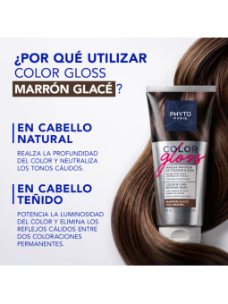 Phyto Color Gloss Mascarilla Marrón Glacé 200 ml