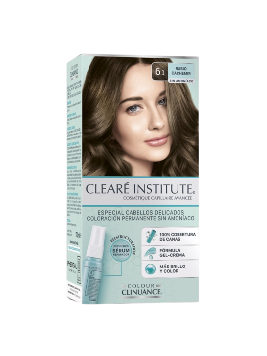 Clearé Institute Colour Clinuance 6.1 Rubio Cachemir 170 ml