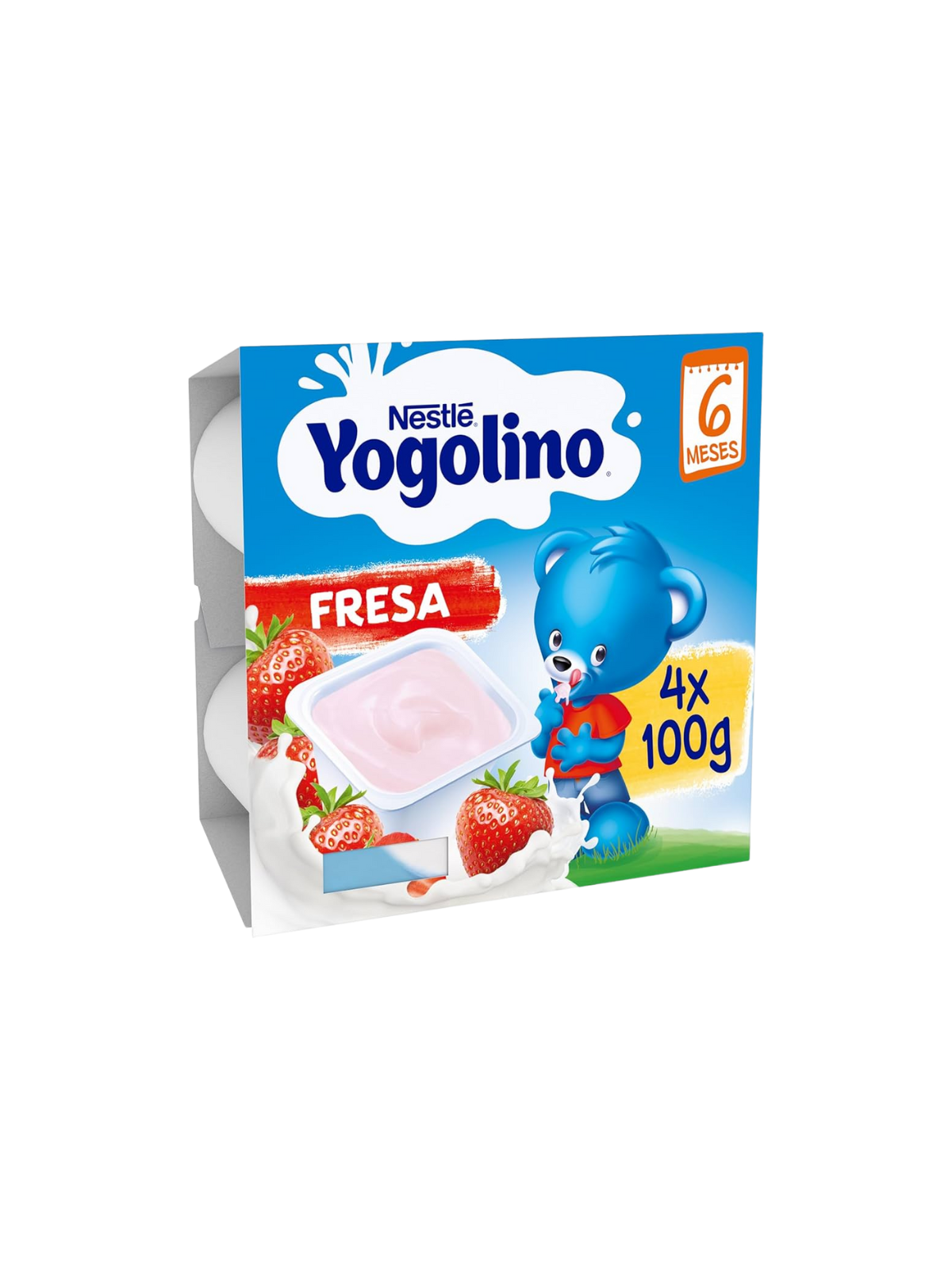 Nestle yogolino fresa 100 g 4 u