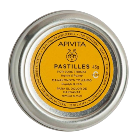 Apivita pastillas garganta tomillo miel sin/a