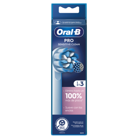 Oral-b recambio cepillo dental electrico sensi ultra thin 3uds