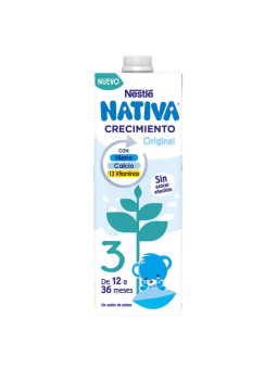Nestle Nativa Crecimiento Original 12 a 36 meses 1 L