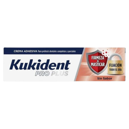 Kukident pro plus firmeza al masticar sin sabor 40 g