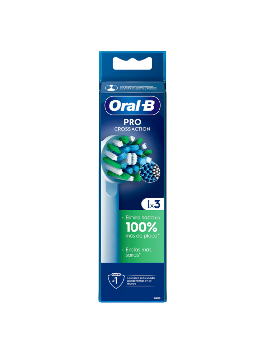 Oral b recambio cross action 3 uds
