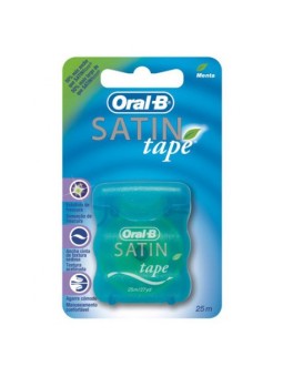 Oral b cinta dental satin tape fluor menta