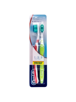 Oral-b cepillo dental adulto advantage 1,2,3 40 medio