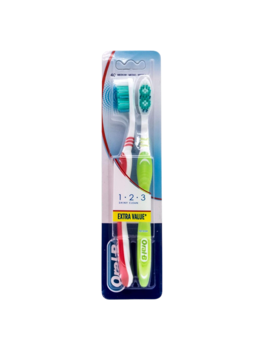 Oral-b cepillo dental adulto advantage 1,2,3 40 medio