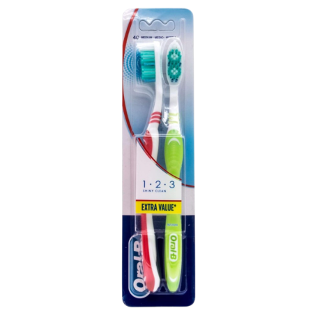 Oral-b cepillo dental adulto advantage 1,2,3 40 medio