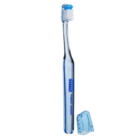 Vitis cepillo dental adulto compact medio
