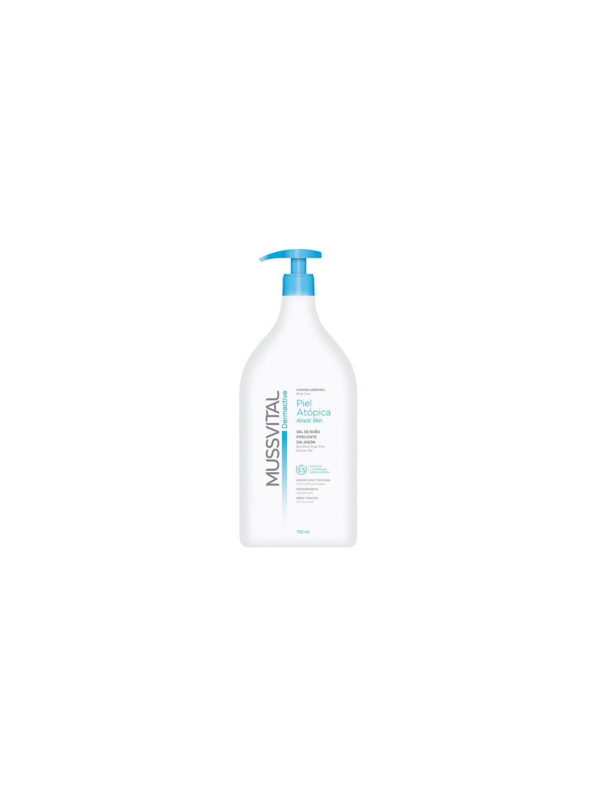 Mussvital leche hidratante piel atopica