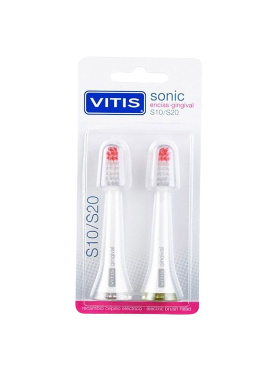 Vitis Sonic S10 / S20 recambio Encías 2 unidades