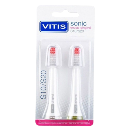 Vitis Sonic S10 / S20 recambio Encías 2 unidades