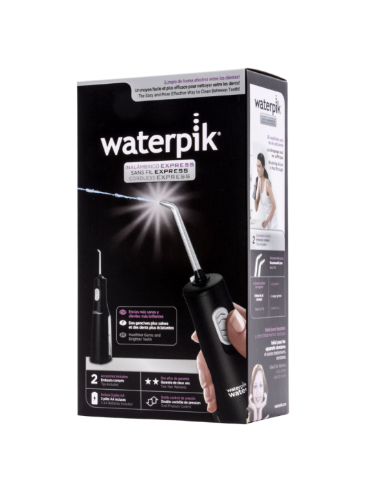 Waterpik Irrigador Inalámbrico Express WP-02 Negro