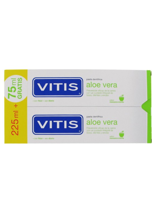Vitis aloe vera pasta dentifrica duplo manzana