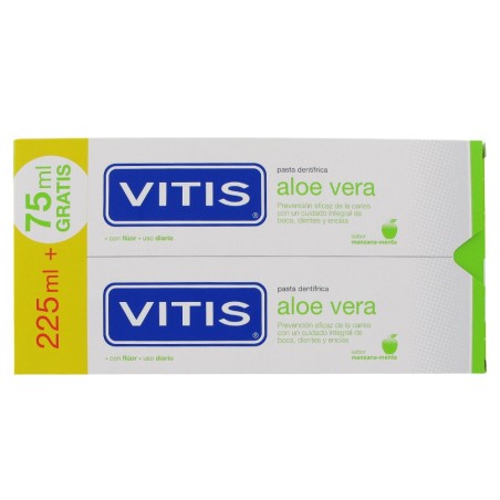 Vitis aloe vera pasta dentifrica duplo manzana