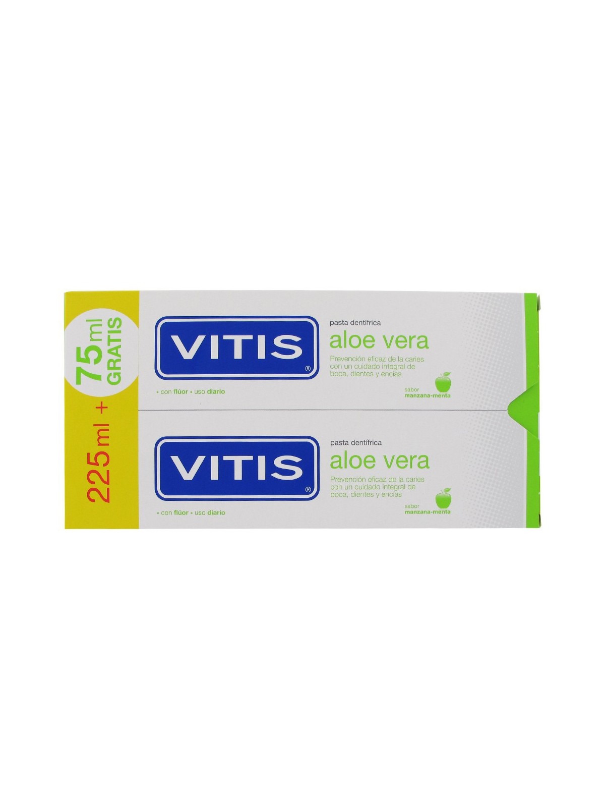Vitis aloe vera pasta dentifrica duplo manzana