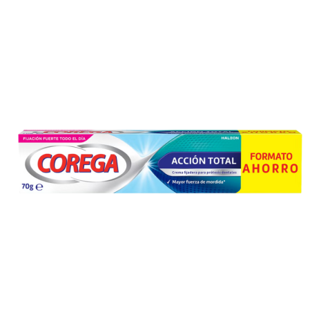 Corega crema fijadora accion total 70 g
