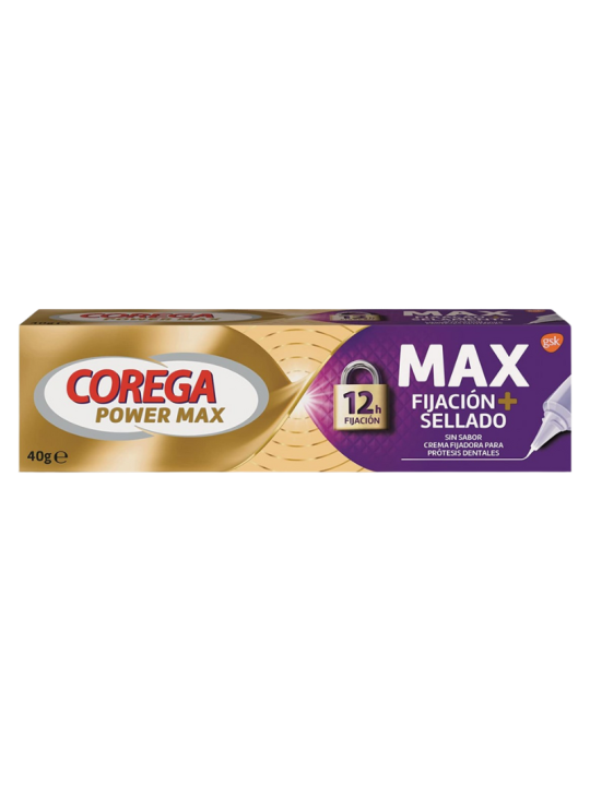 Corega sellado maximo adhesivo protesis dental 40 g