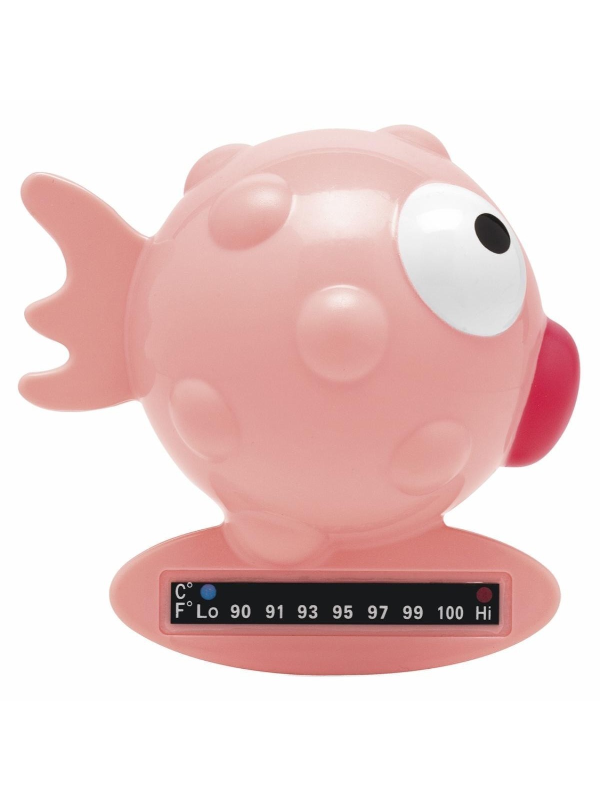 Chicco termometro baño pez globo rosa