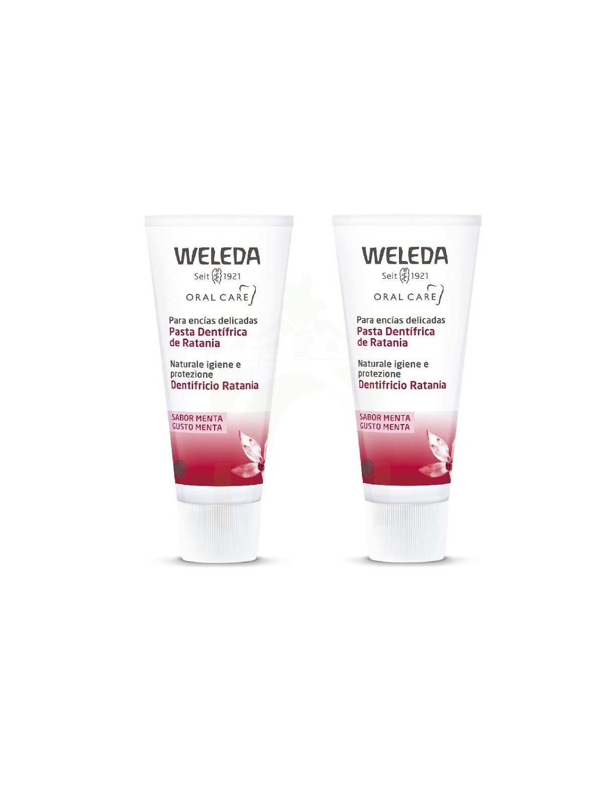 Weleda pasta dentifrica de ratania duplo