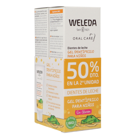 Weleda pasta dentifrica de niños duplo