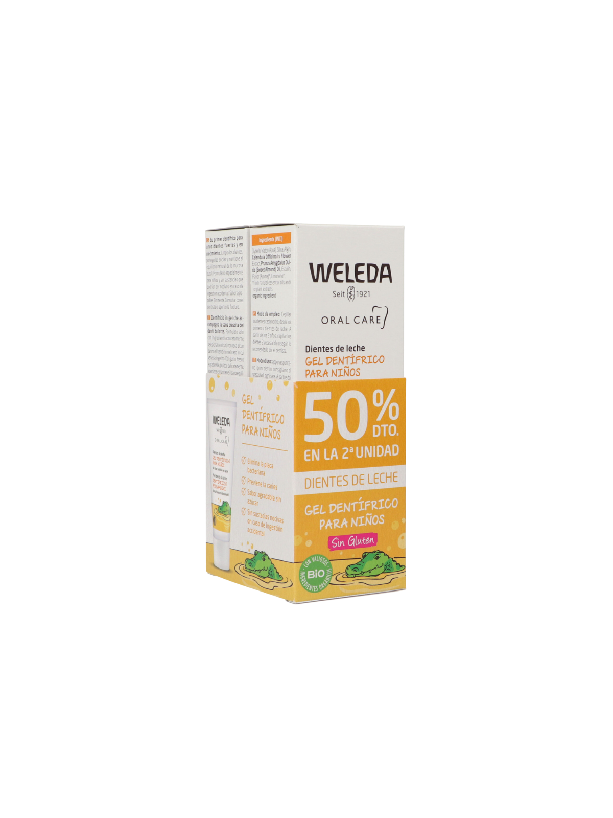 Weleda pasta dentifrica de niños duplo