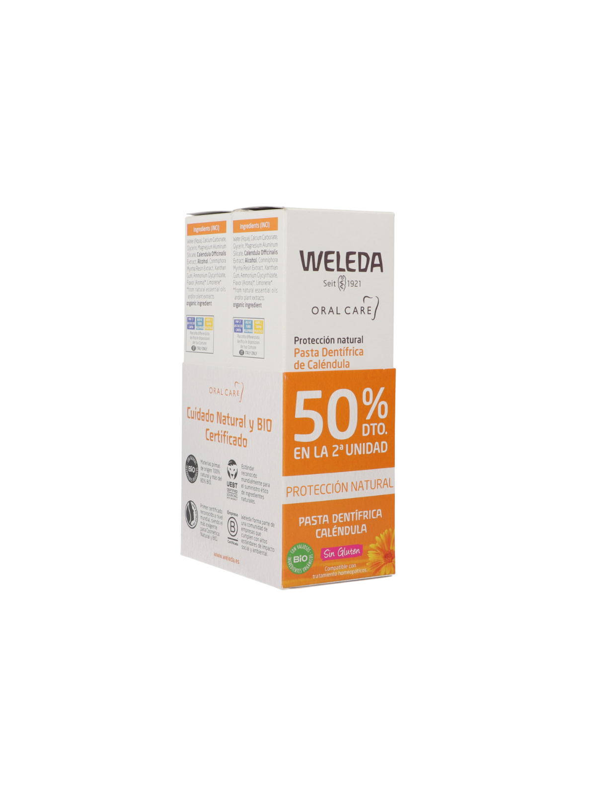 Weleda pasta dentifrica calendula duplo