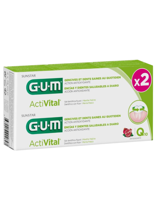 Gum pasta activital duplo