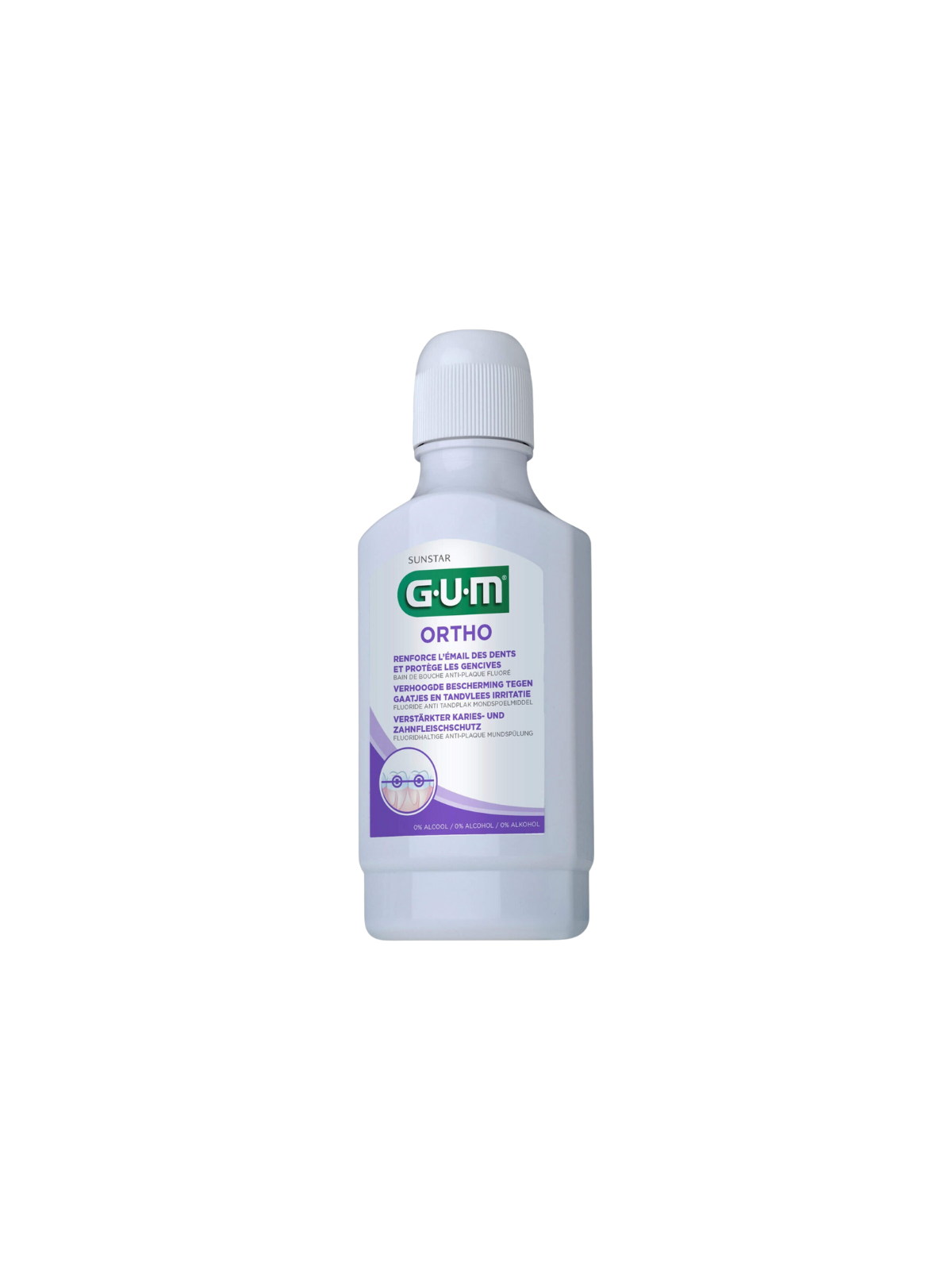 Gum ortho colutorio 300 ml