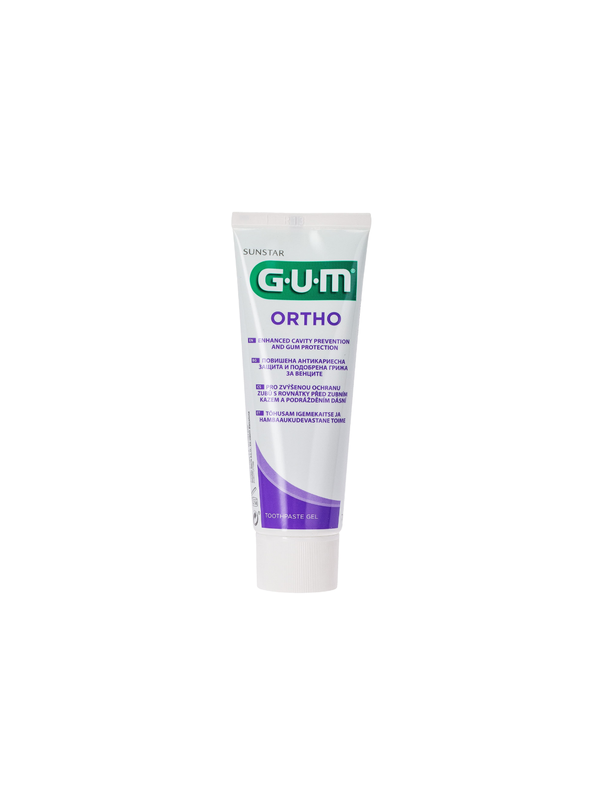 Gum ortho gel dentifrico