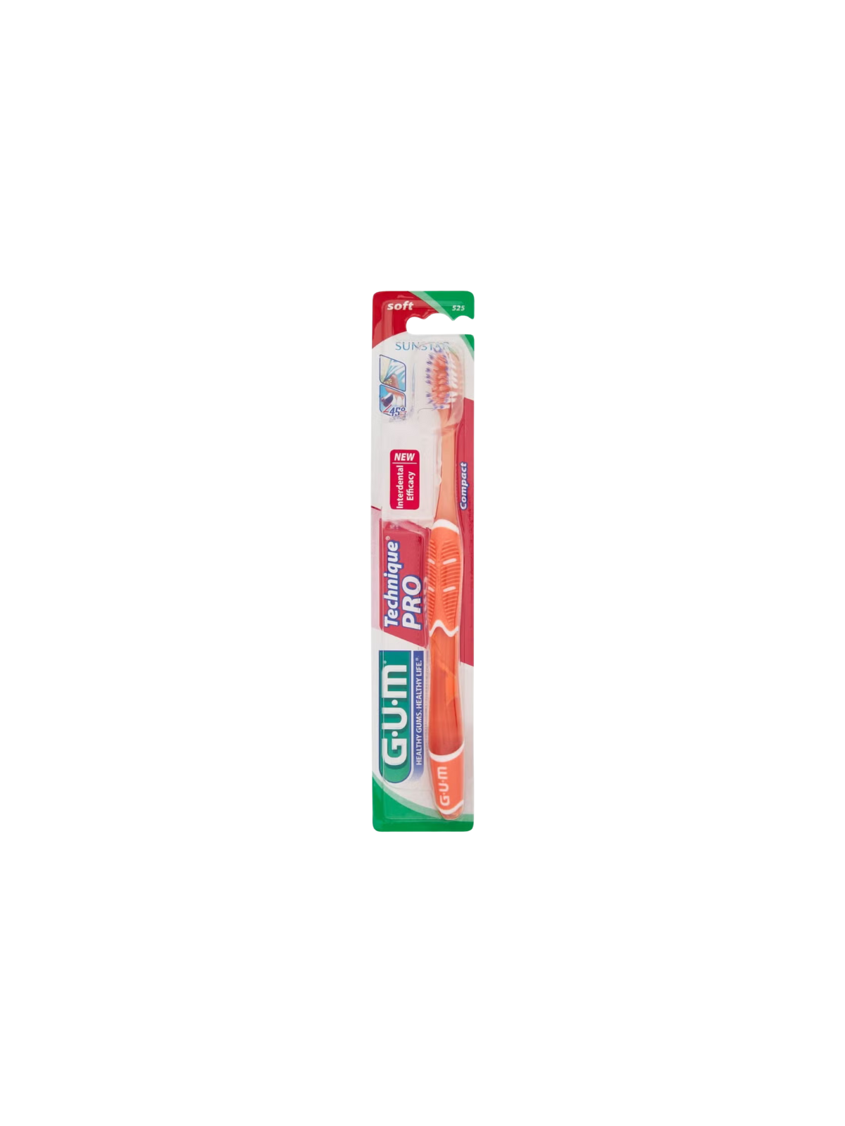 Gum cepillo technique pro compact 525 suave