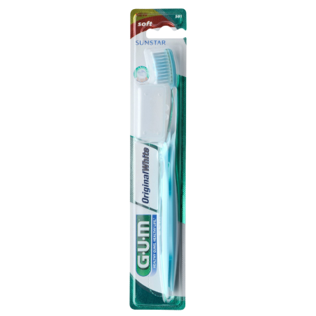Gum cepillo dental adulto original white suave 561