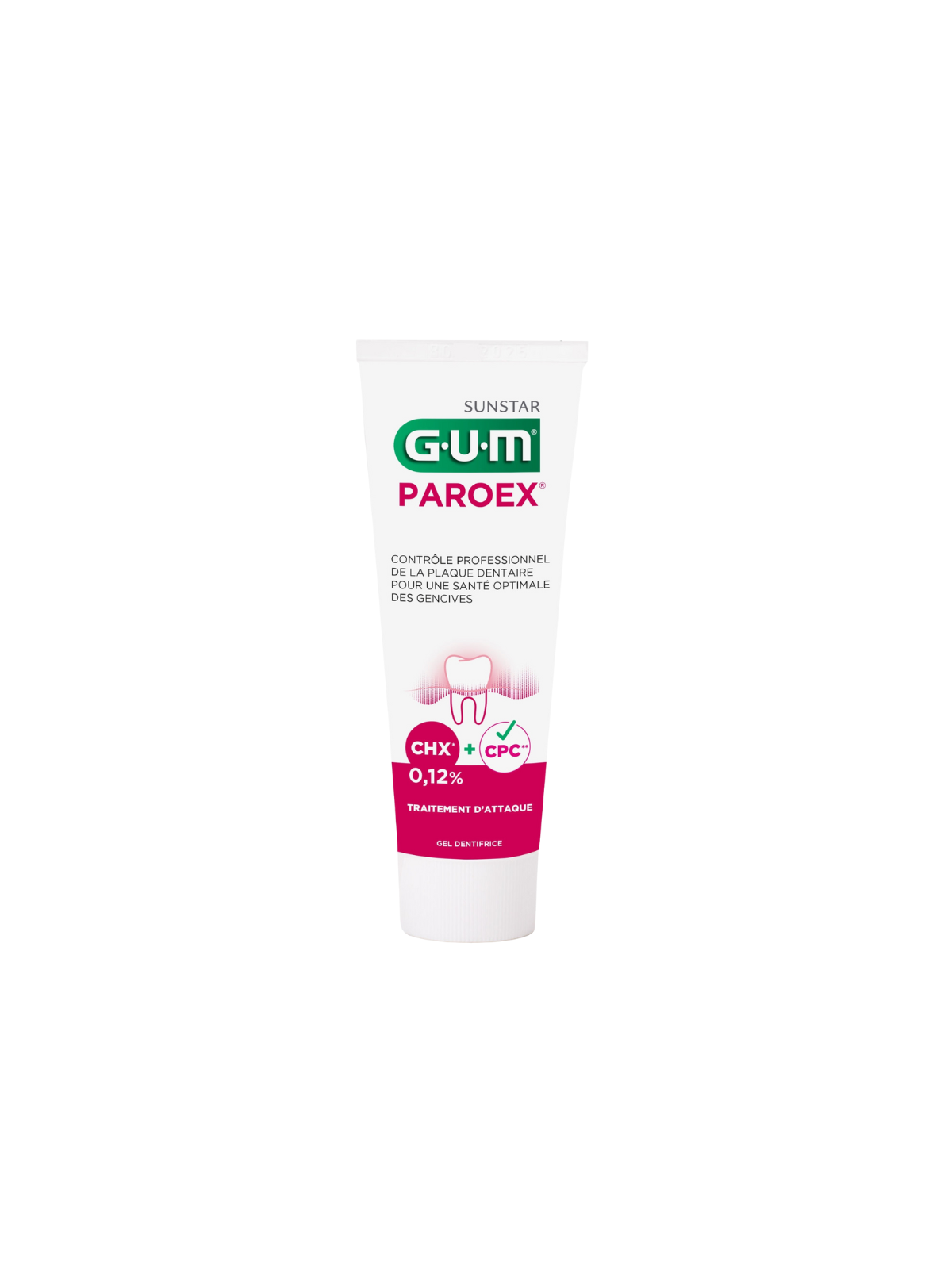 Gum paroex gel dentifrico 75 ml