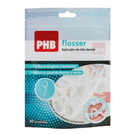 Phb flosser aplicador hilo dental 30 uds