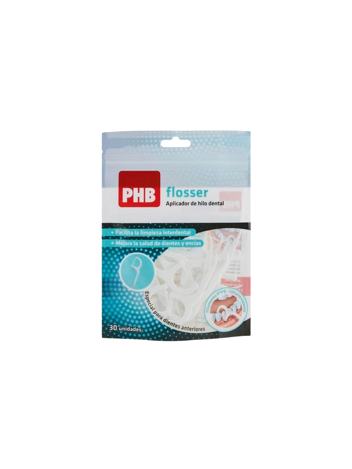 Phb flosser aplicador hilo dental 30 uds