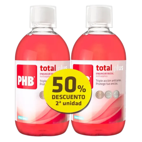 Phb total plus enjuague bucal duplo