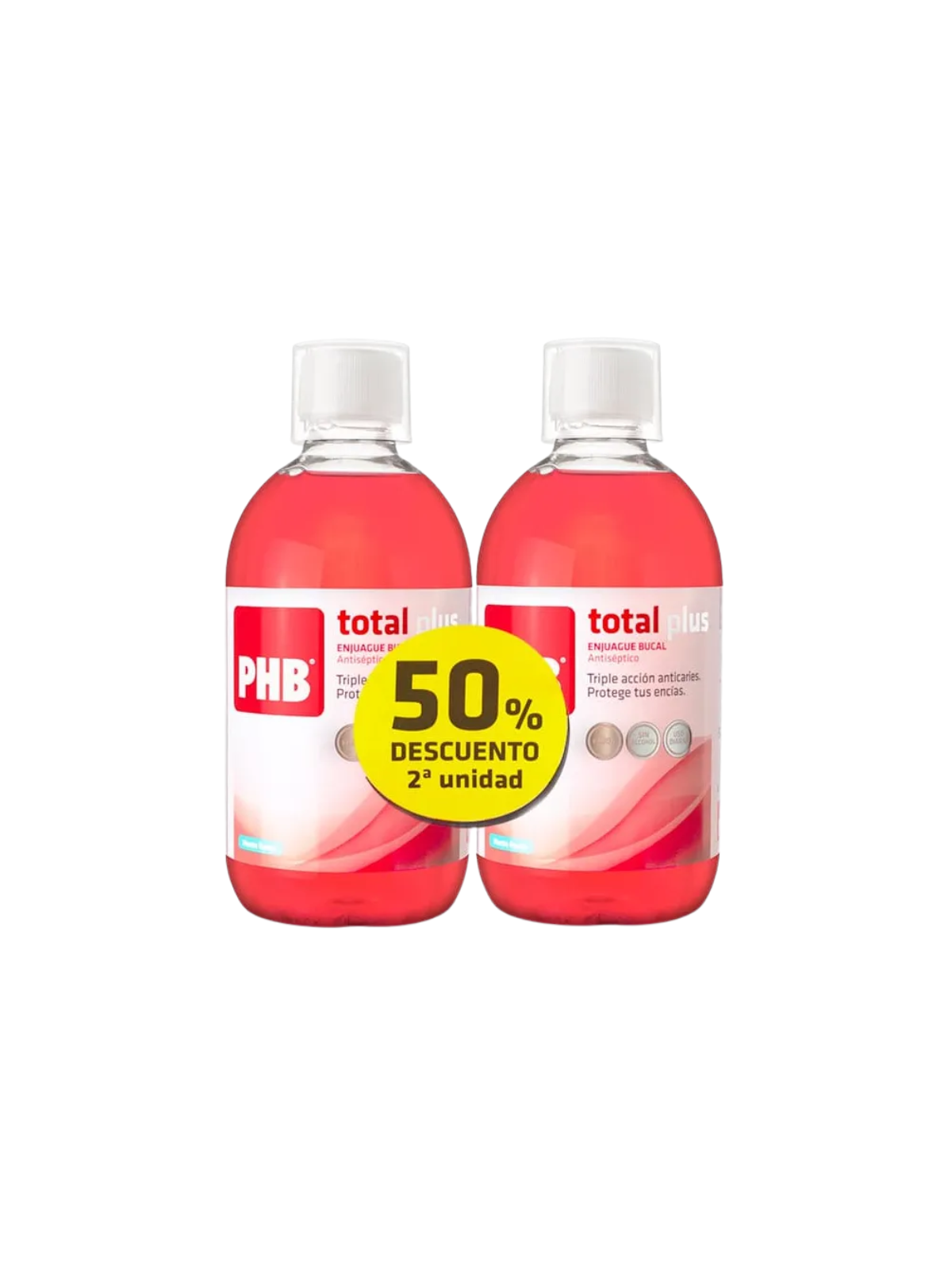 Phb total plus enjuague bucal duplo