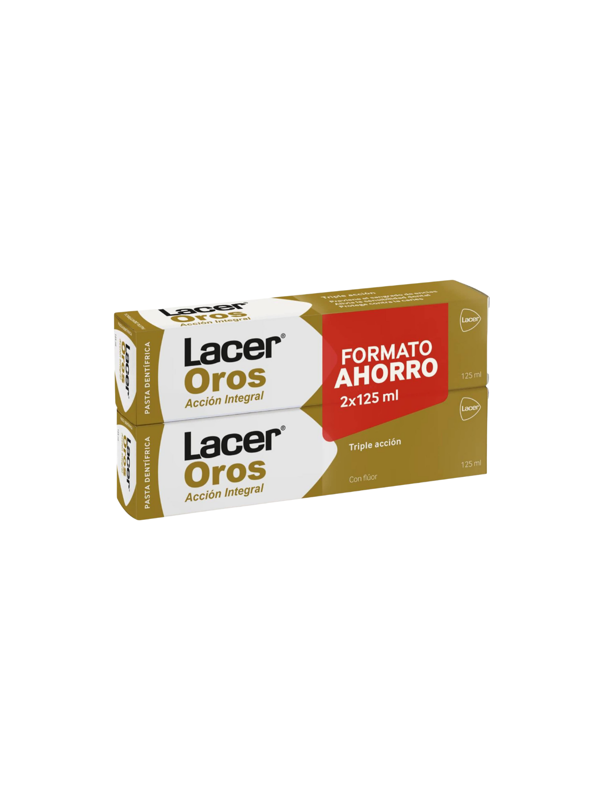 Lacer oros pasta 125ml duplo