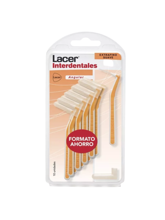 Lacer cepillo interdental extrafino suave angular